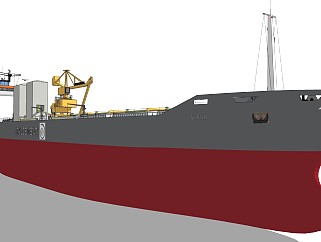 精细民用船只模型 游轮 货轮  (7)